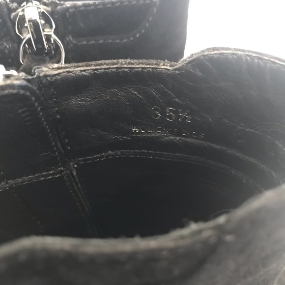 Tod’s Black Suede Platform Ankle Boots - Picture 11 of 11